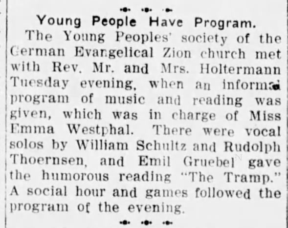 Clipping from Quad-City Times